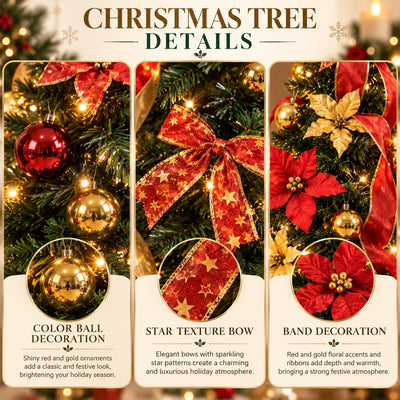 Quick Tree - PRE LIT/DECORATED