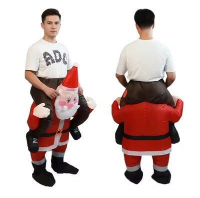 Santa Inflateable costume