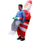 Santa Inflateable costume