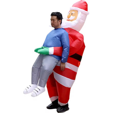 Santa Inflateable costume